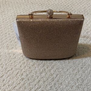 Chic Gold Evening Clutch